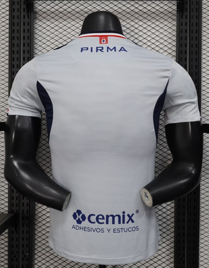 25-26 Cruz Azul Away Player Version Soccer Jersey