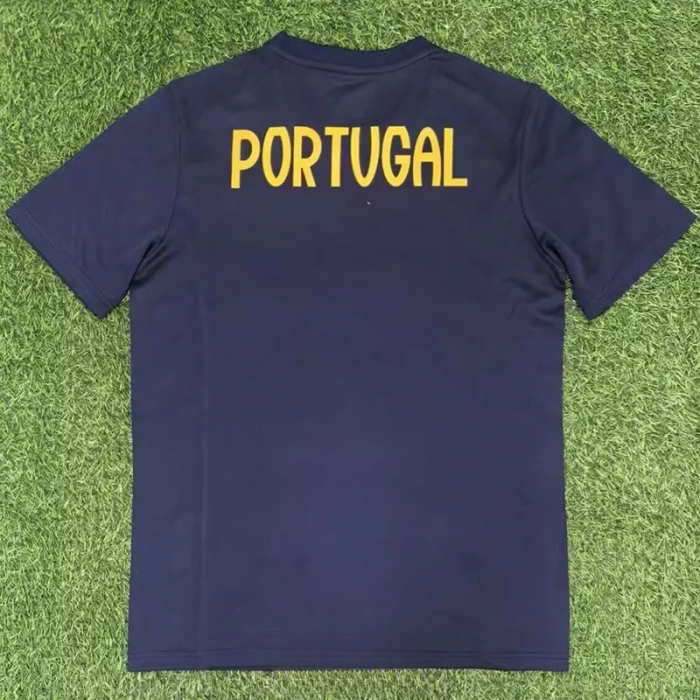 25-26 Portugal Royal Blue T-Shirt Prints Personalized AD *印广告