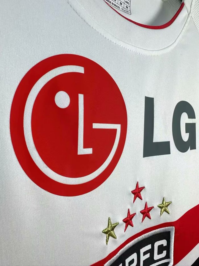 2007-2008 SAO PAULO Home Retro Soccer Jersey