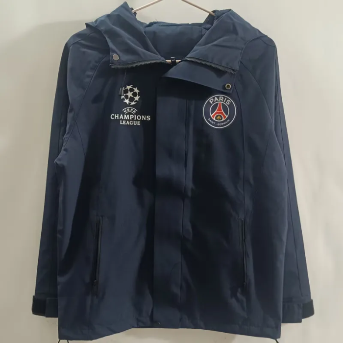 2025 Paris Saint-Germain New Pattern Windbreaker #欧冠