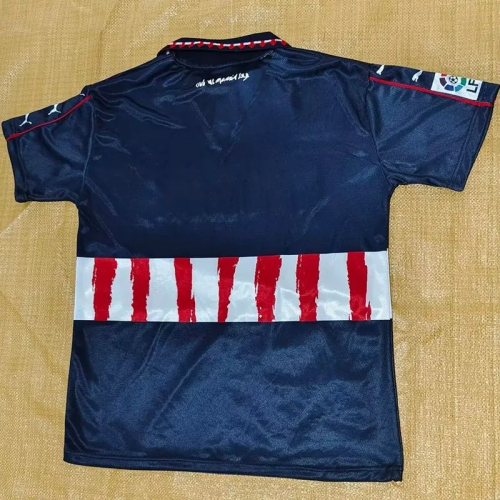 1997-1998 Atlético Madrid Away Retro Soccer Jersey