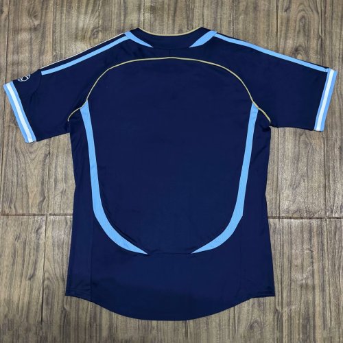 2006 Argentina Away Retro Soccer Jersey