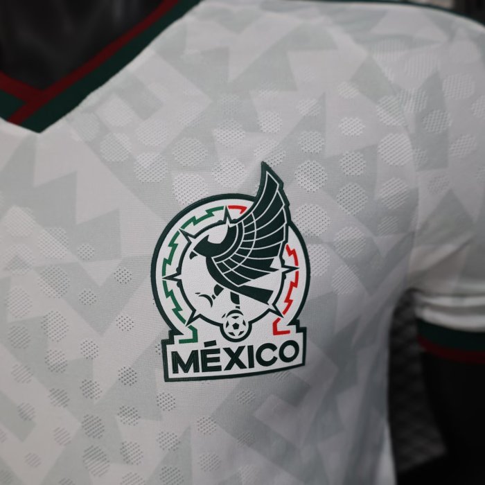 5-26 Mexico White Special Edition Player Version Soccer Jersey