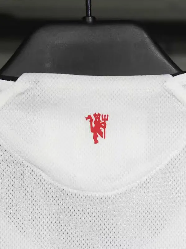 25-26 Manchester United Grey White Special Edition Player Version Training shirts 1:1 Thai Quality