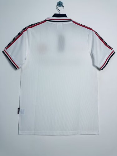 1998 Manchester United Commemorative edition Retro Soccer Jersey