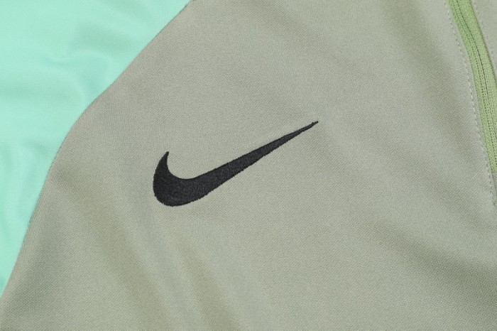 23-24 Atlético Madrid High Quality Half Pull Tracksuit