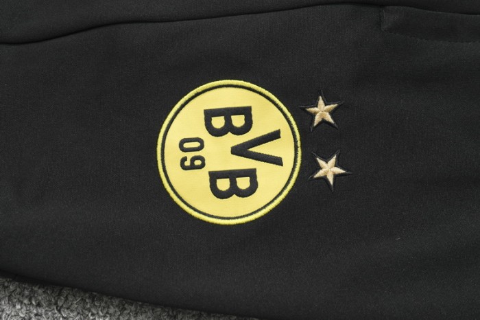 23-24 Dortmund High Quality Half Pull Tracksuit