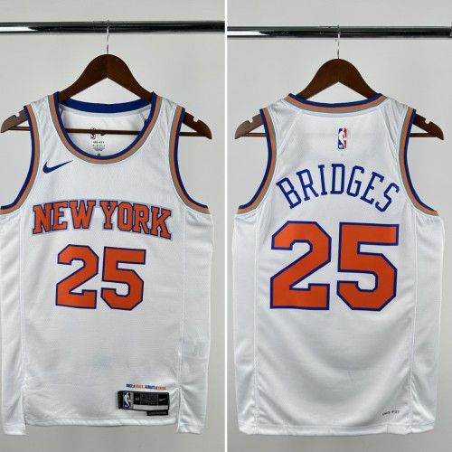 24-25 KNICKS Top Quality Hot Pressing NBA Jersey