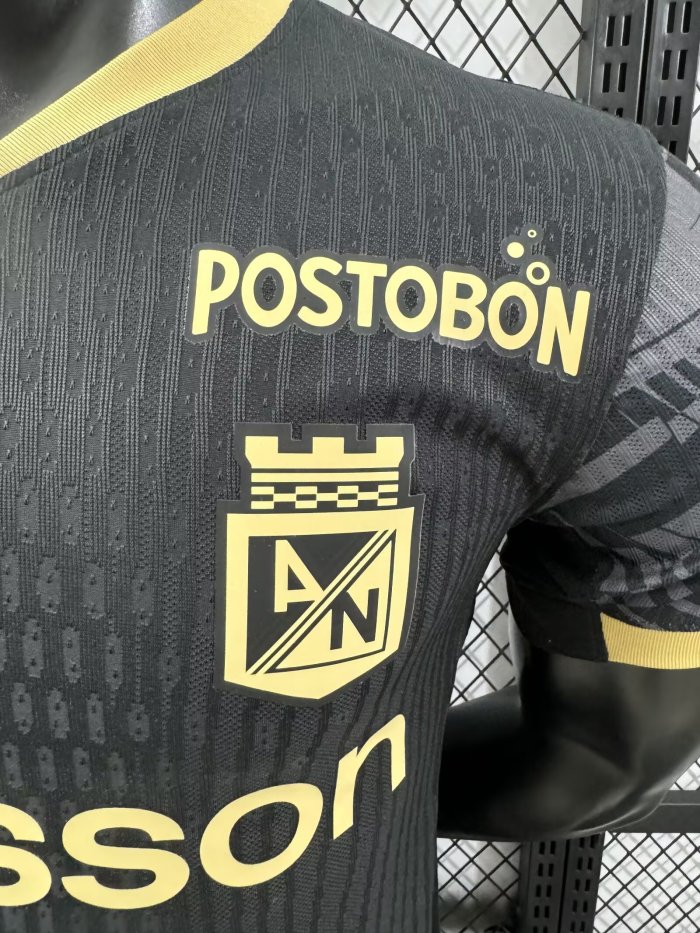 25-26 Atletico Nacional Away Player Soccer Jersey