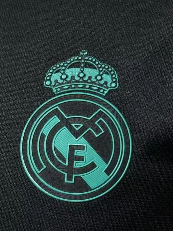 2017-2018 Real Madrid Away Player Version Retro Soccer Jersey