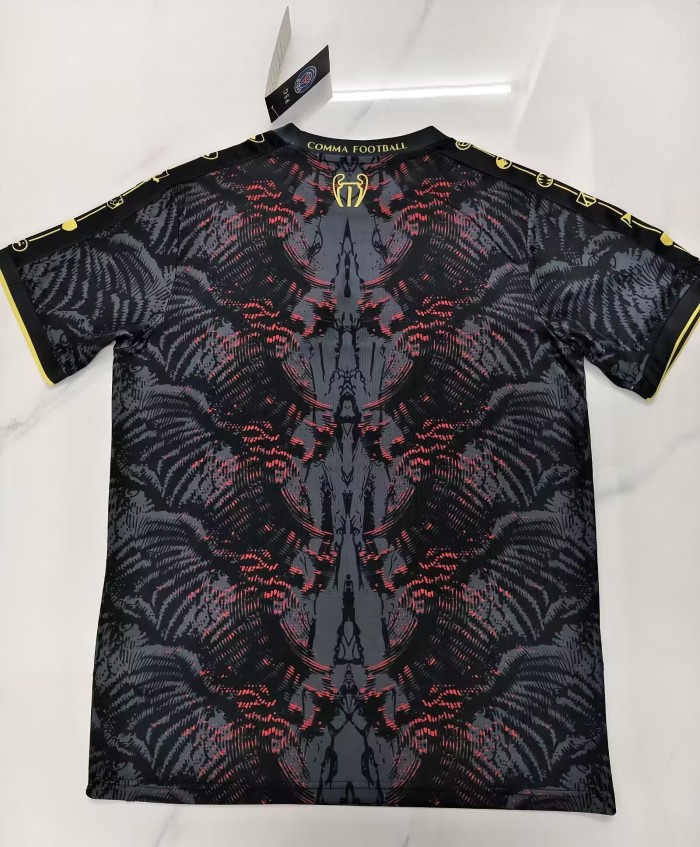 2025 Paris Saint-Germain Grey Red Champion Training shirts