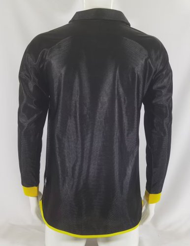 1999-2001 Real Madrid Away Long Sleeve Retro Soccer Jersey