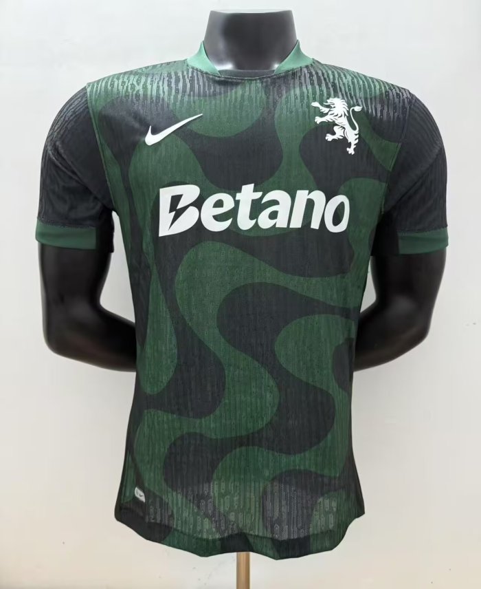 25-26 Sporting Lisbon Third Player Version Soccer Jersey