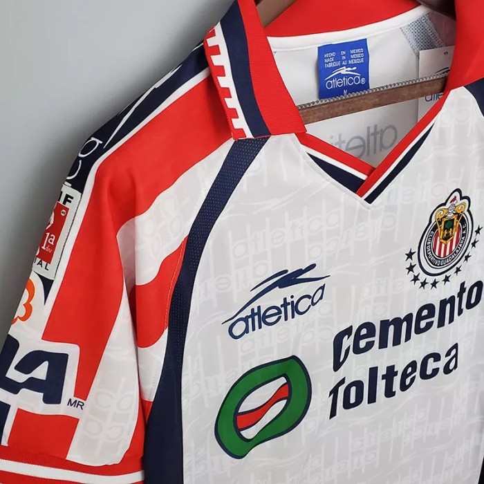 1999-2000 Chivas Away Retro Soccer Jersey