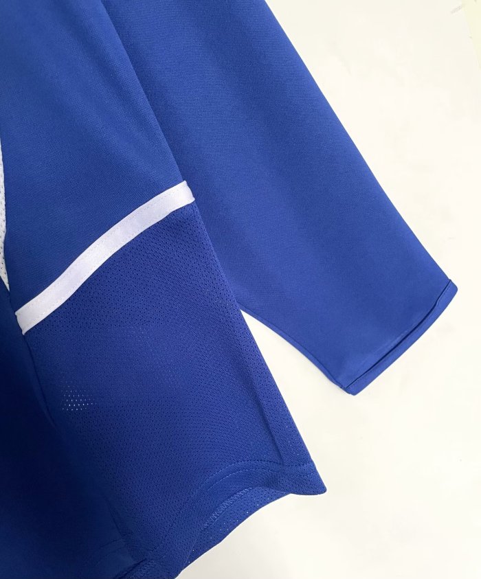 2002 Brazil Long sleeves Retro Soccer Jersey