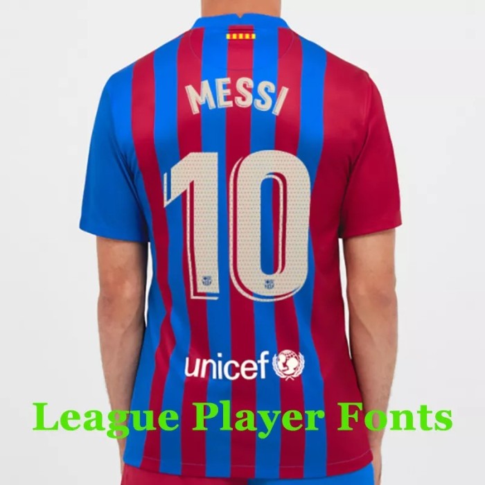 21-22 Barcelona 1:1 Home Fans Soccer Jersey