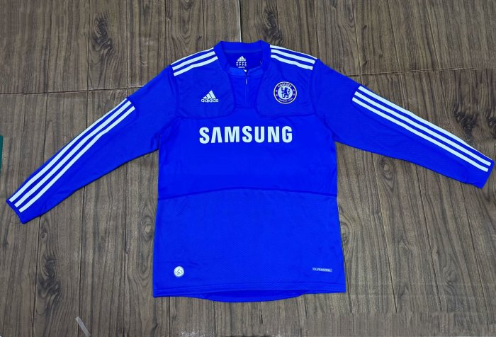 2009-2010 Chelsea Home Retro Long Sleeve Soccer Jersey