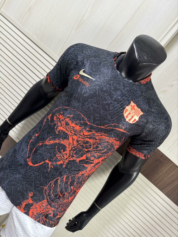 25-26 Barcelona Year of the Snake Commemorative Edition Player Version Soccer Jersey