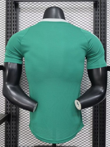 25-26 Algeria Green Player Version Training shirts