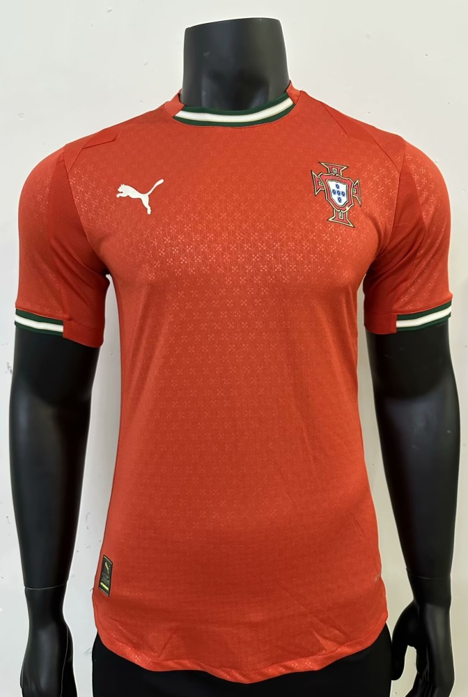25-26 Portugal Home Player Version Soccer Jersey