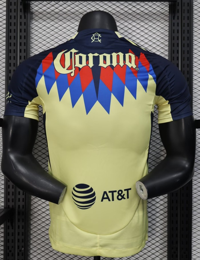 25-26 Club America Home Player Version Soccer Jersey
