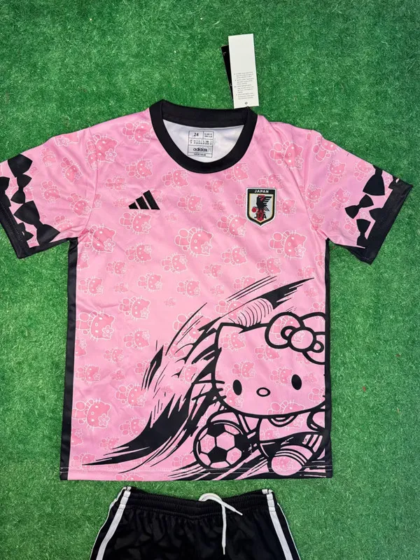 25-26 Japan Pink Special Edition Kids Training *卡通猫