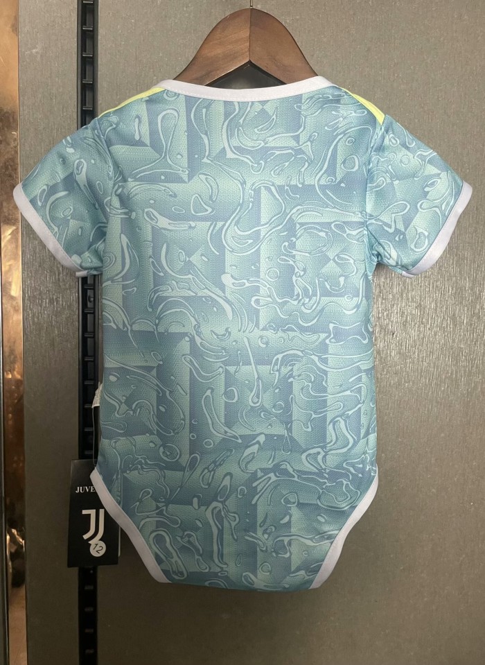 25-26 Juventus Away Baby Infant Crawl Suit