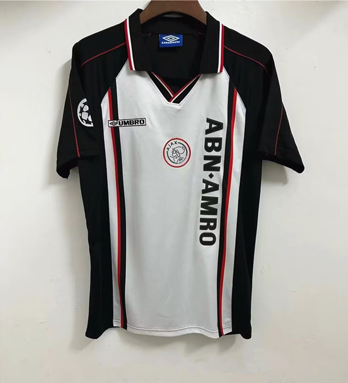 1998 Ajax Away Retro Soccer Jersey