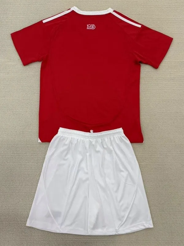 25-26 Internacional Home Kids Soccer Jersey