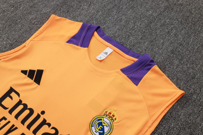 25-26 Real Madrid High Quality Tank Top And Shorts Suit