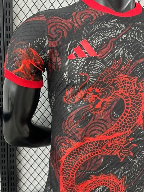 25-26 Real Madrid Special Edition Red Player Version Training Shirts