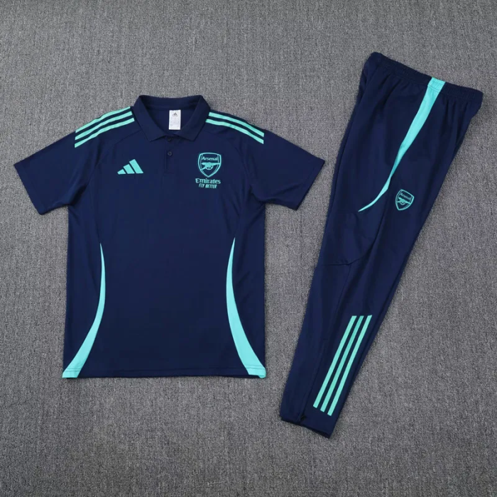 25-26 Arsenal High Quality Polo Tracksuit