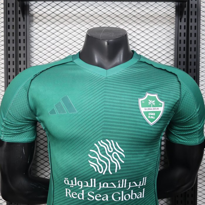 25-26 Al-Ahli Saudi Green Special Edition Player Soccer Jersey