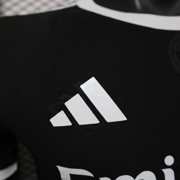 25-26 Real Madrid Black Special Edition Player Version Soccer Jersey