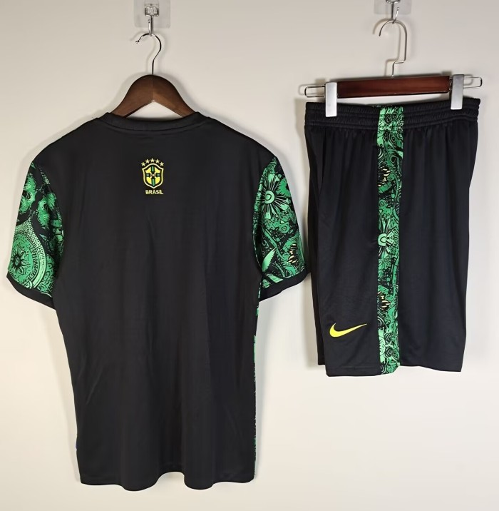 25-26 Brazil High Quality Kids Training Short Suit