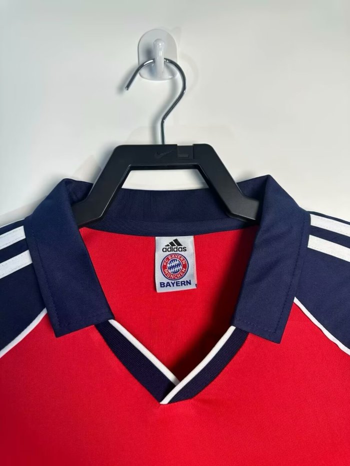 2000-2001 Bayern Home Retro Soccer Jersey