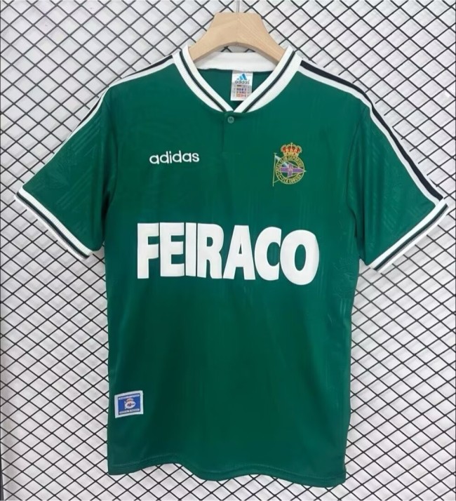 1999-2000 La Coruna Away Retro Soccer Jersey
