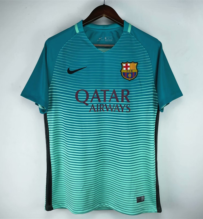 2016-2017 Barcelona Third Retro Soccer Jersey