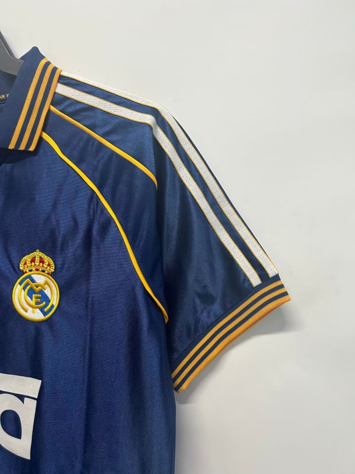 1998-2000 Real Madrid Third Retro Soccer Jersey