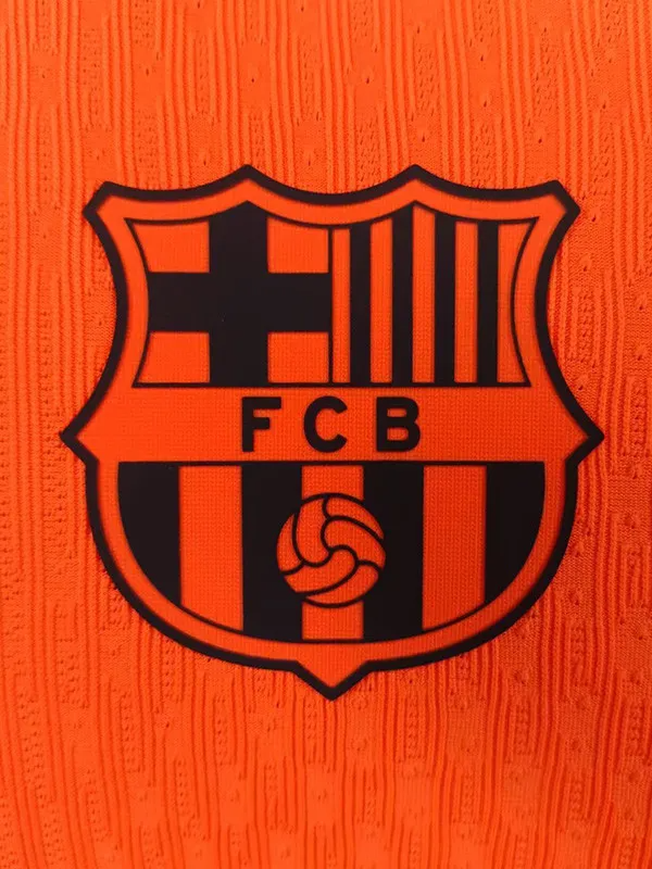 25-26 Barcelona Orange Player Version Soccer Jersey