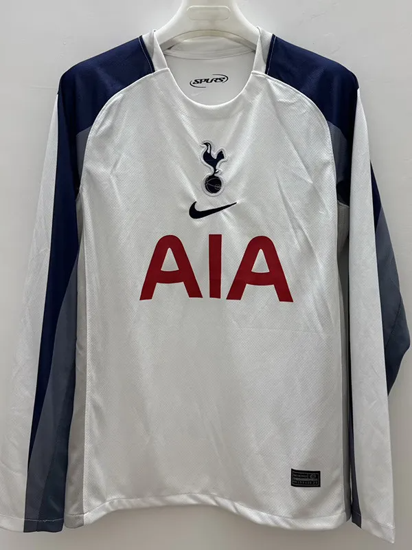 25-26 Tottenham Hotspur Home Long Sleeve Soccer Jersey (长袖)