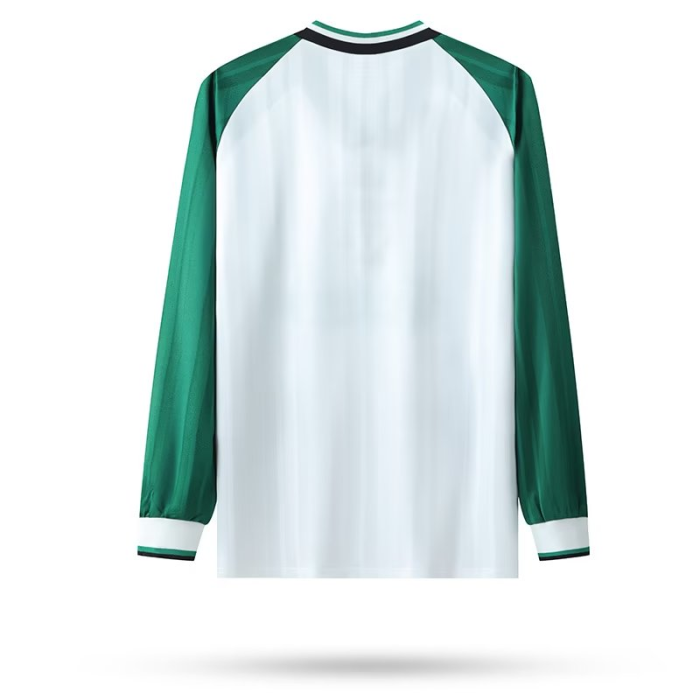 1993-1995 Liverpool Away Long sleeves Retro Soccer Jersey