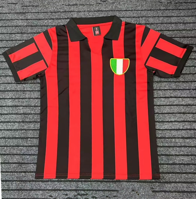 1963 AC Milan Home Retro Soccer Jersey