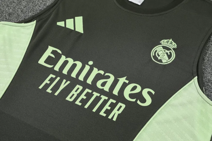 25-26 Real Madrid High Quality Tank Top And Shorts Suit