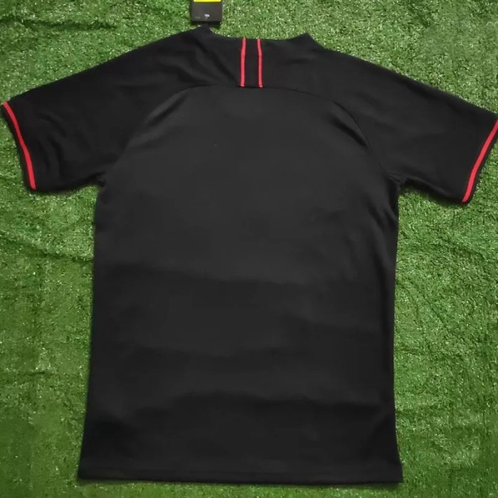2019-2020 Atlético Madrid Away Black Retro Soccer Jersey