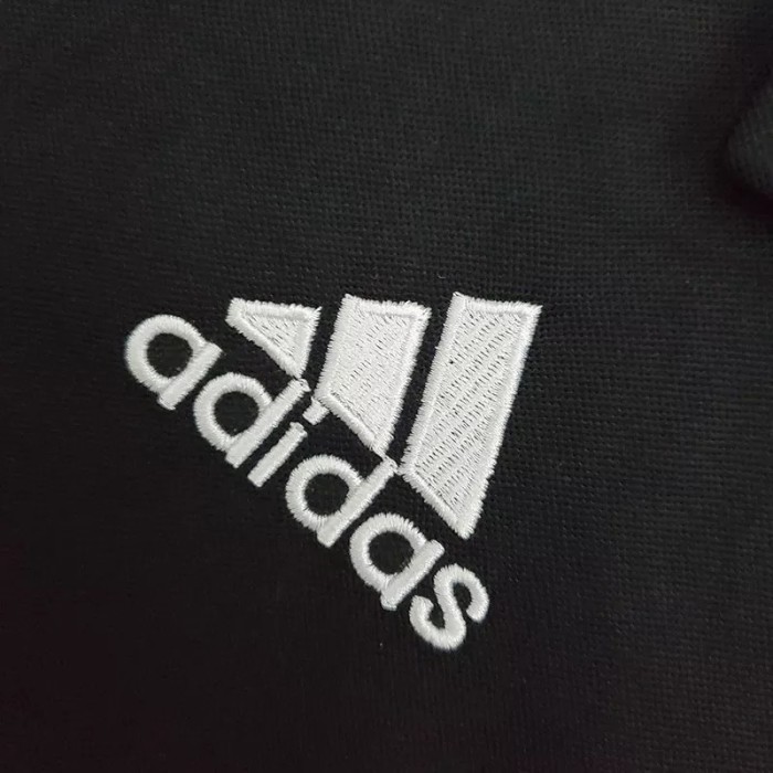 2002 Real Madrid Centenary Away Black Retro Soccer Jersey