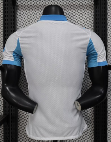25-26 Marseille Home Player Version Soccer Jersey
