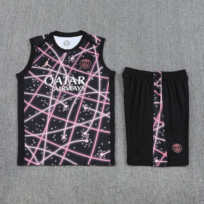 25-26 Paris Saint-Germain High Quality Tank Top And Shorts Suit