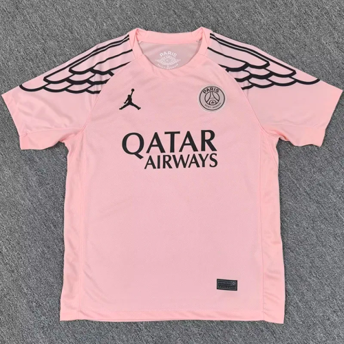 25-26 Paris Saint-Germain Pink Special Edition Fans Training shirts