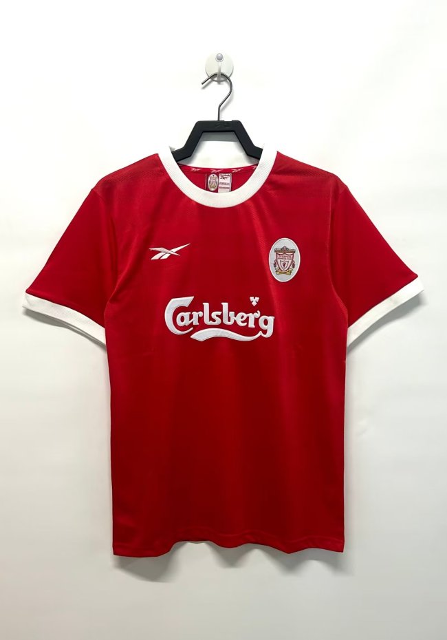 1997-1998 Liverpool Home Retro Soccer Jersey